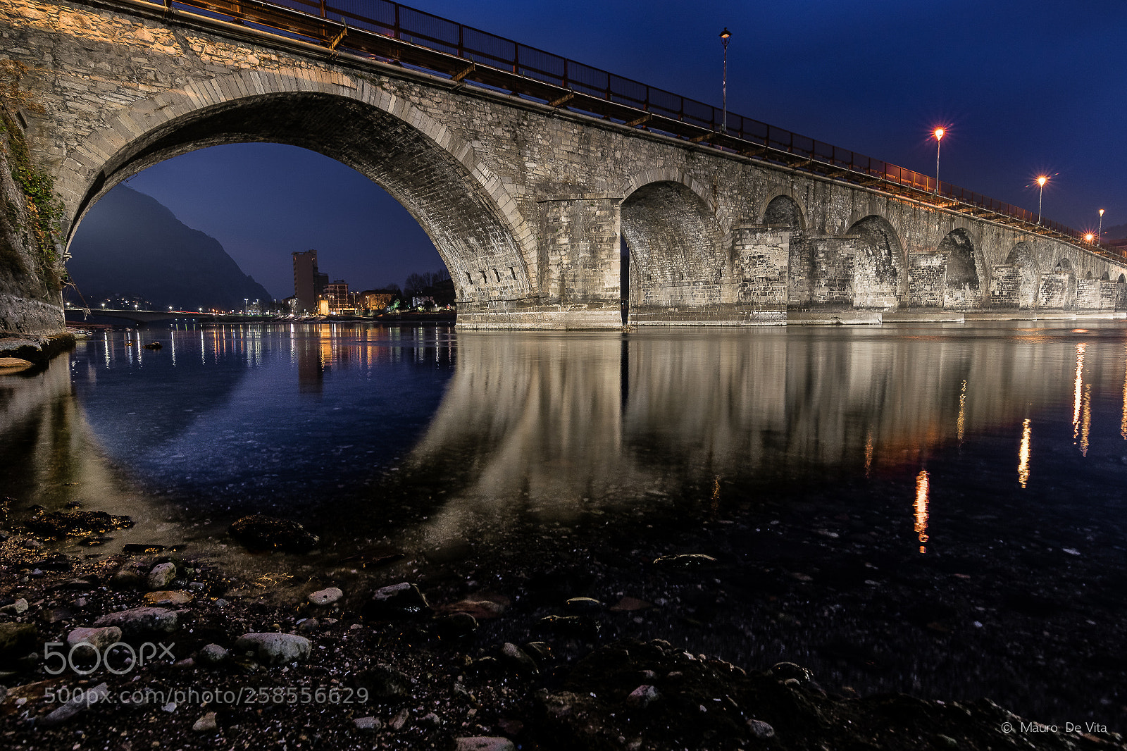 Nikon D5300 sample photo. Reflections of the bridge photography