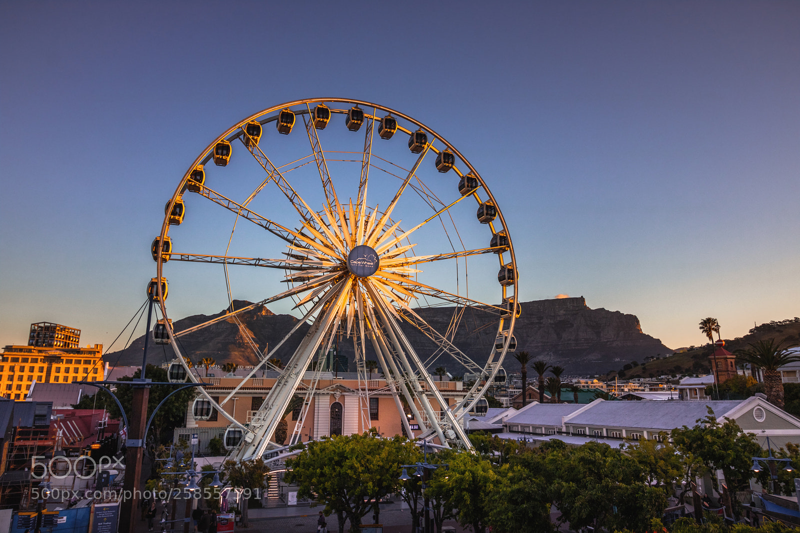 Canon EOS 750D (EOS Rebel T6i / EOS Kiss X8i) sample photo. The cape wheel photography