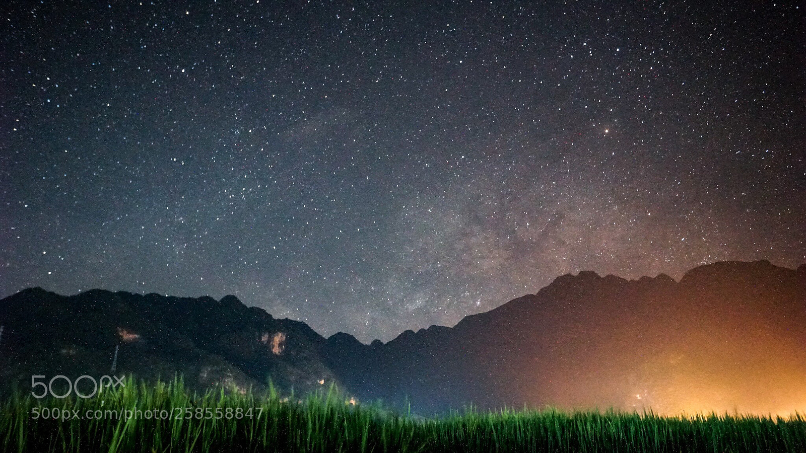 Sony a6300 sample photo. Stars above photography