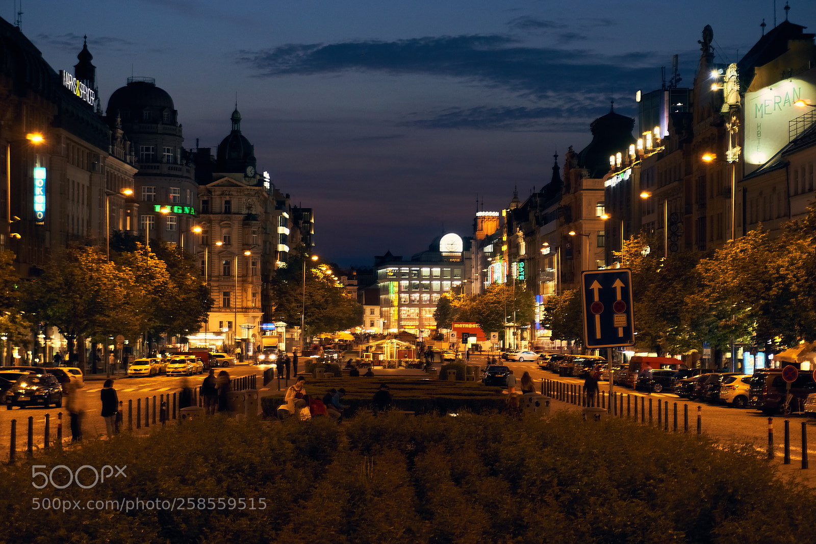 Sony a6000 sample photo. Praha at night i photography