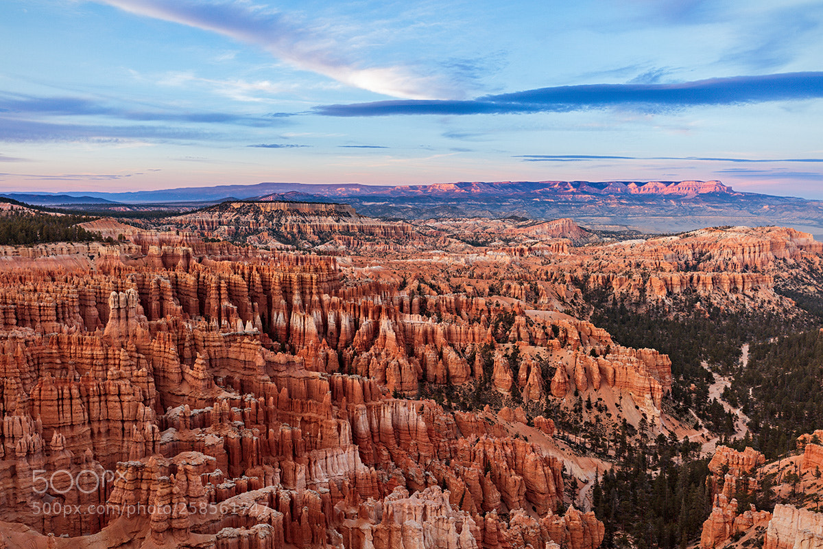 Canon EOS 5DS R sample photo. Bryce sunset photography