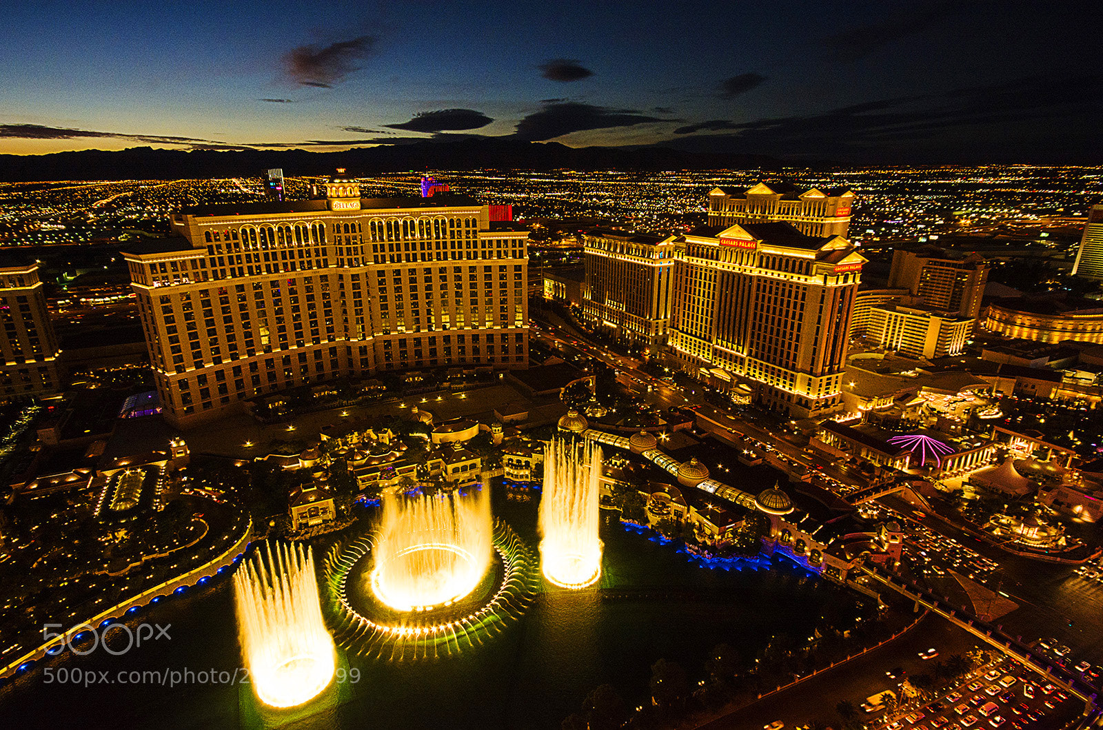 Nikon D7100 sample photo. Bellagio fountains ! photography