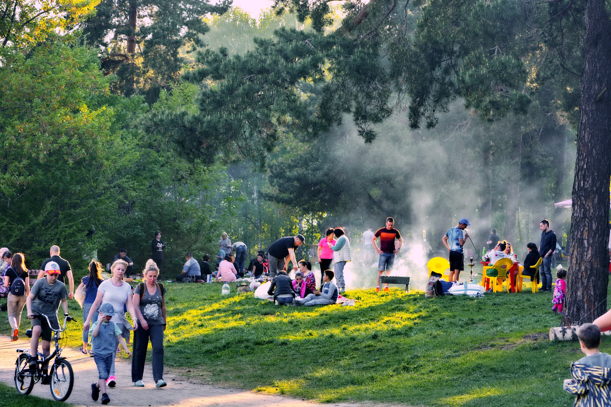 Nikon D5200 sample photo. Day off in the park photography