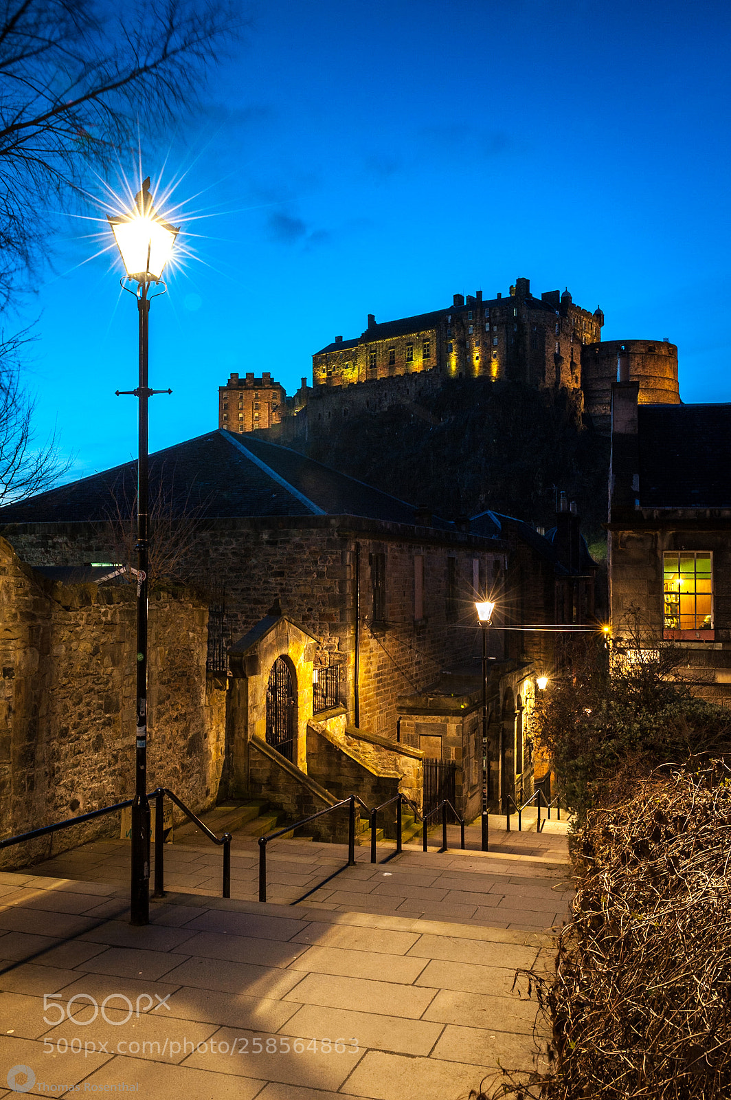 Nikon D700 sample photo. Castle in blue photography