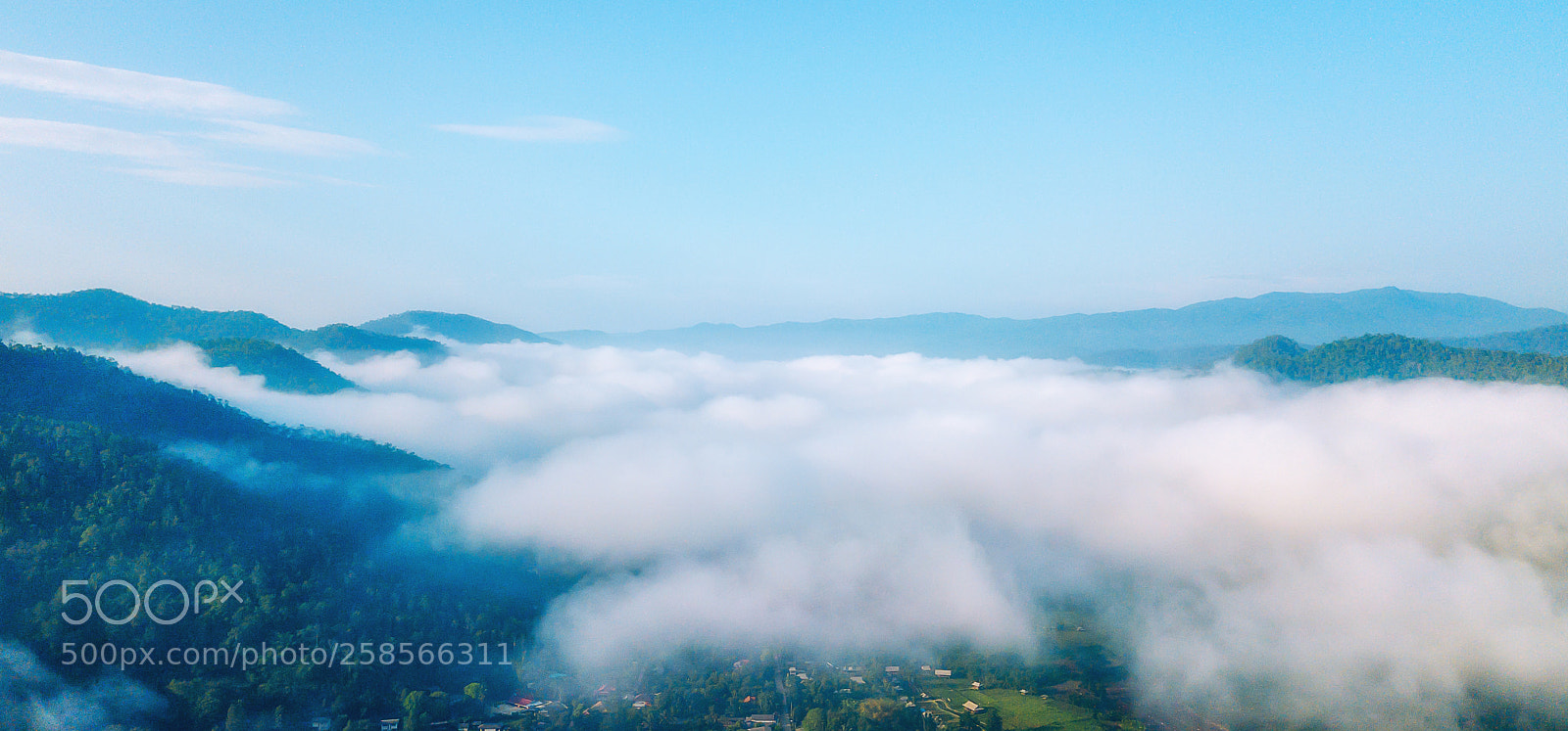 DJI FC220 sample photo. Morning landscape view photography