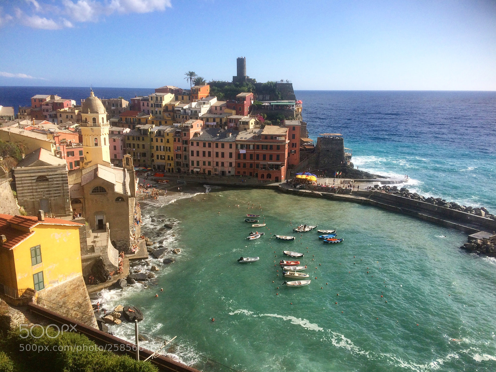 Apple iPhone 5s sample photo. Vernazza photography
