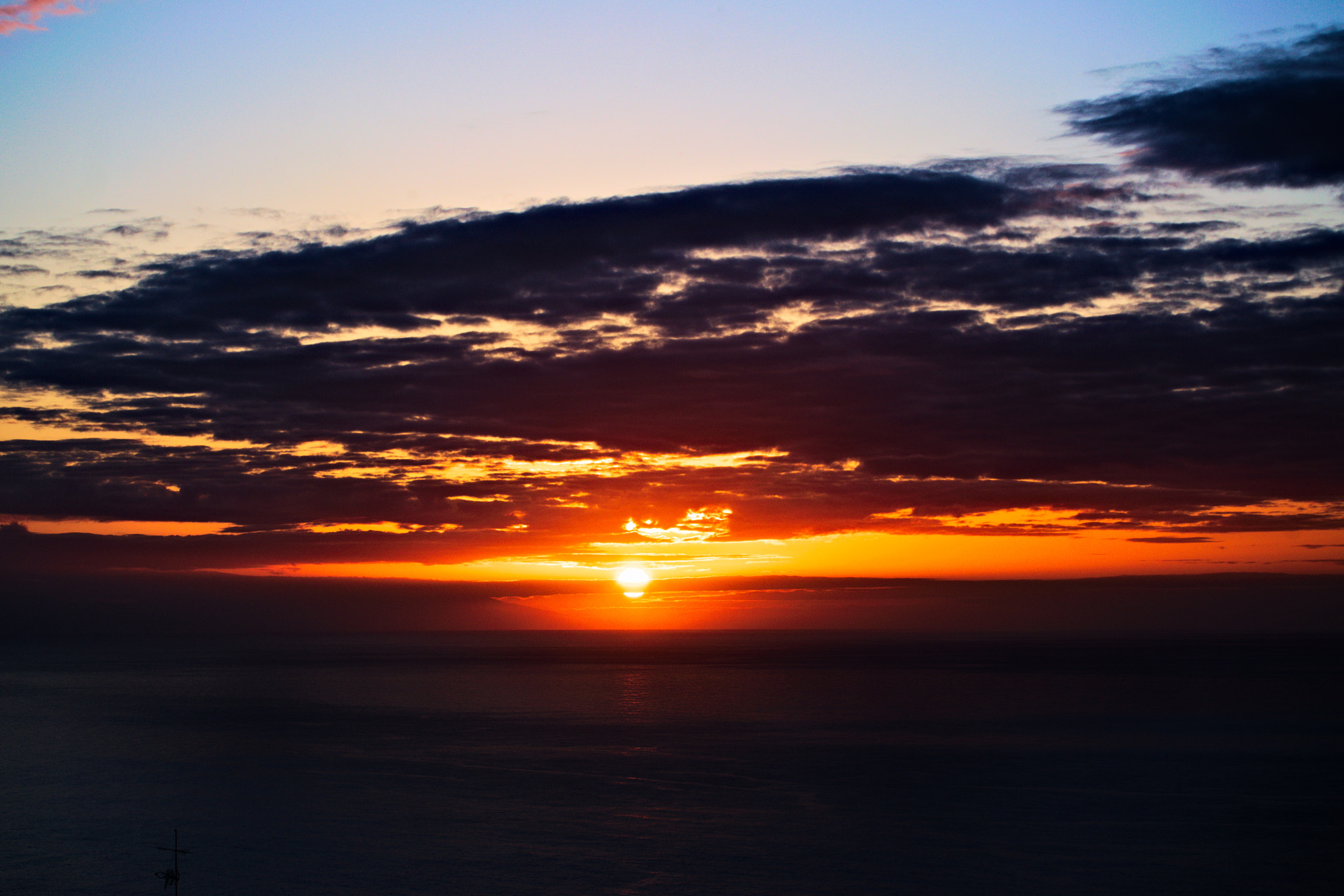 Nikon D3300 sample photo. Red sunser photography