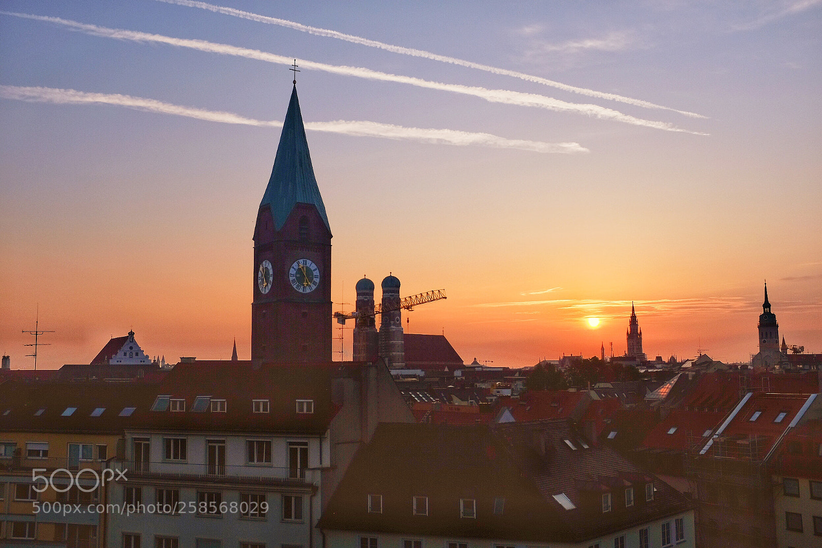 Fujifilm X100T sample photo. Morning munich photography