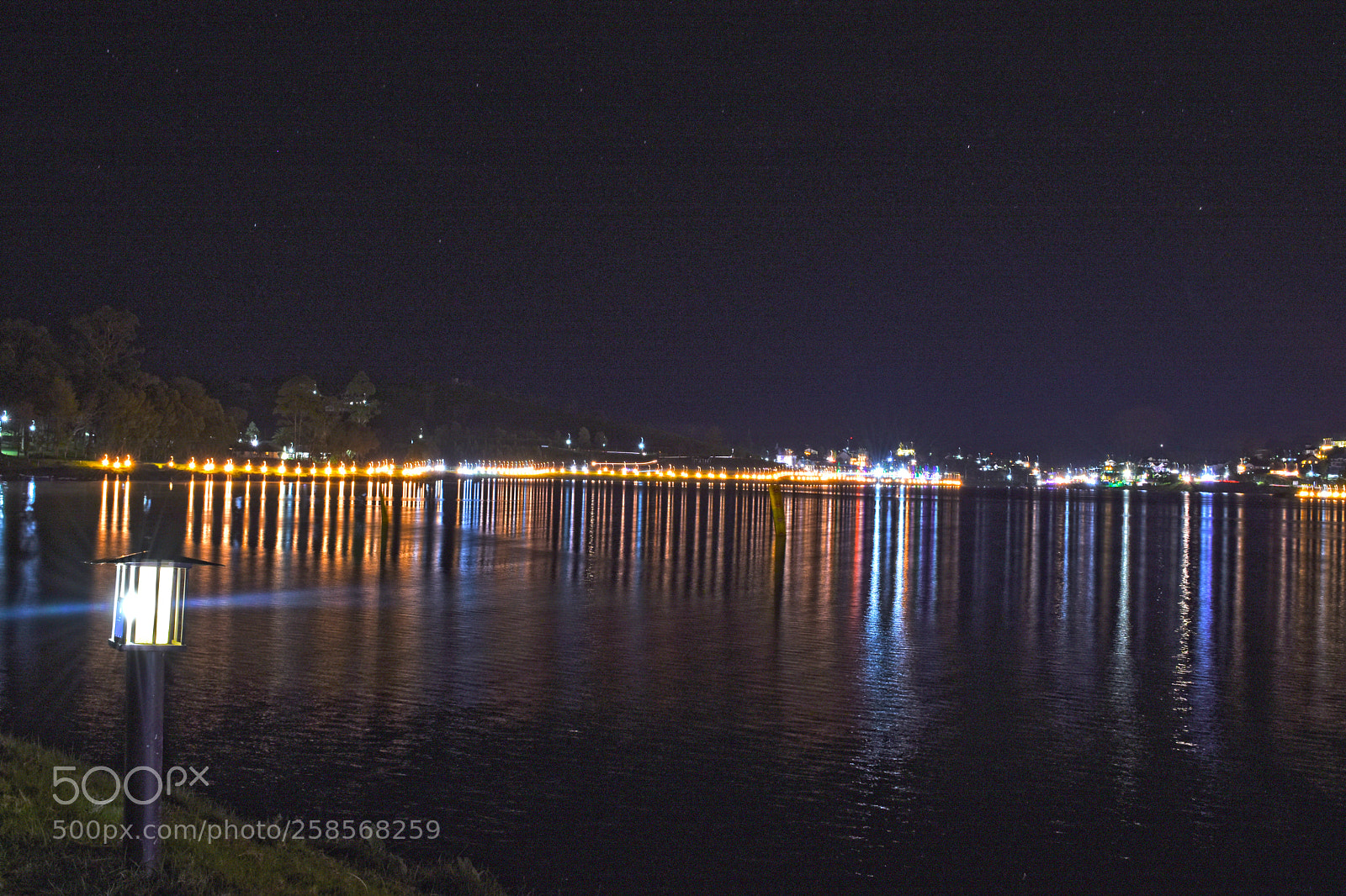 Nikon D7200 sample photo. Lake night photography