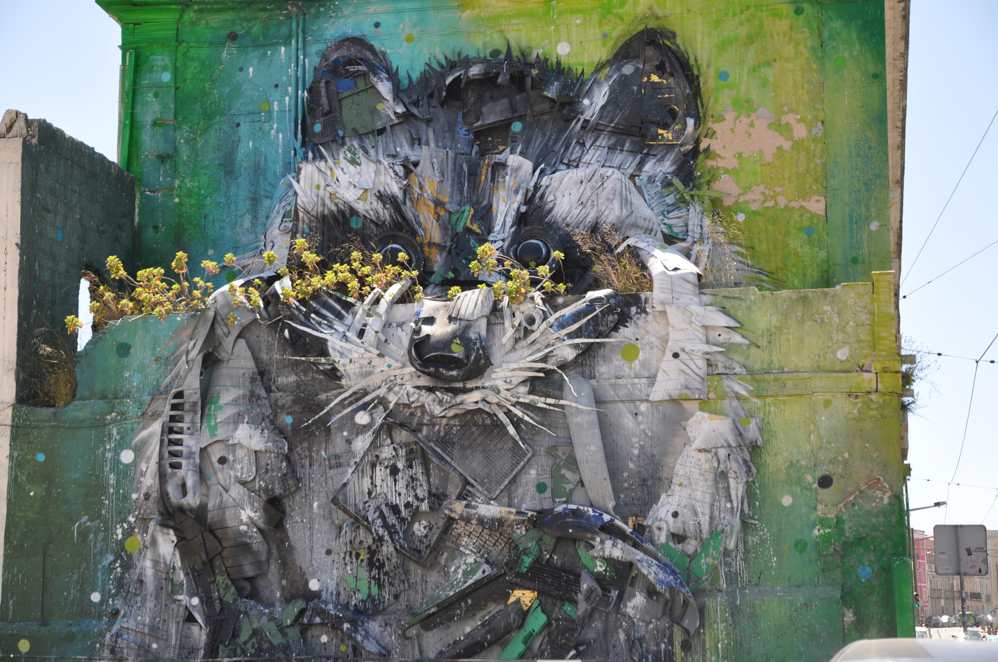 Nikon D90 sample photo. Street art lisbonne photography