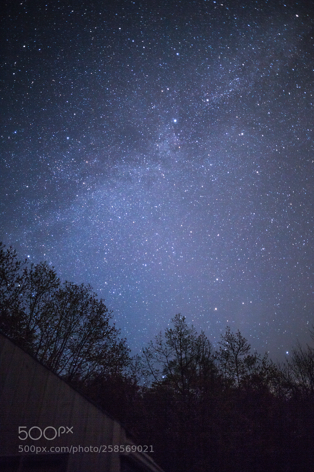Canon EOS 6D sample photo. Cottage night sky photography