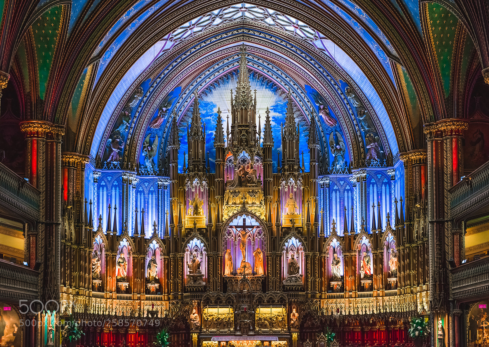 Sony a7R II sample photo. Notre-dame basilica of montr photography