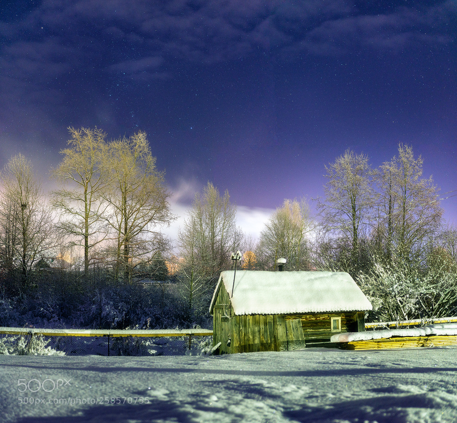 Nikon D610 sample photo. 926. winter evening photography