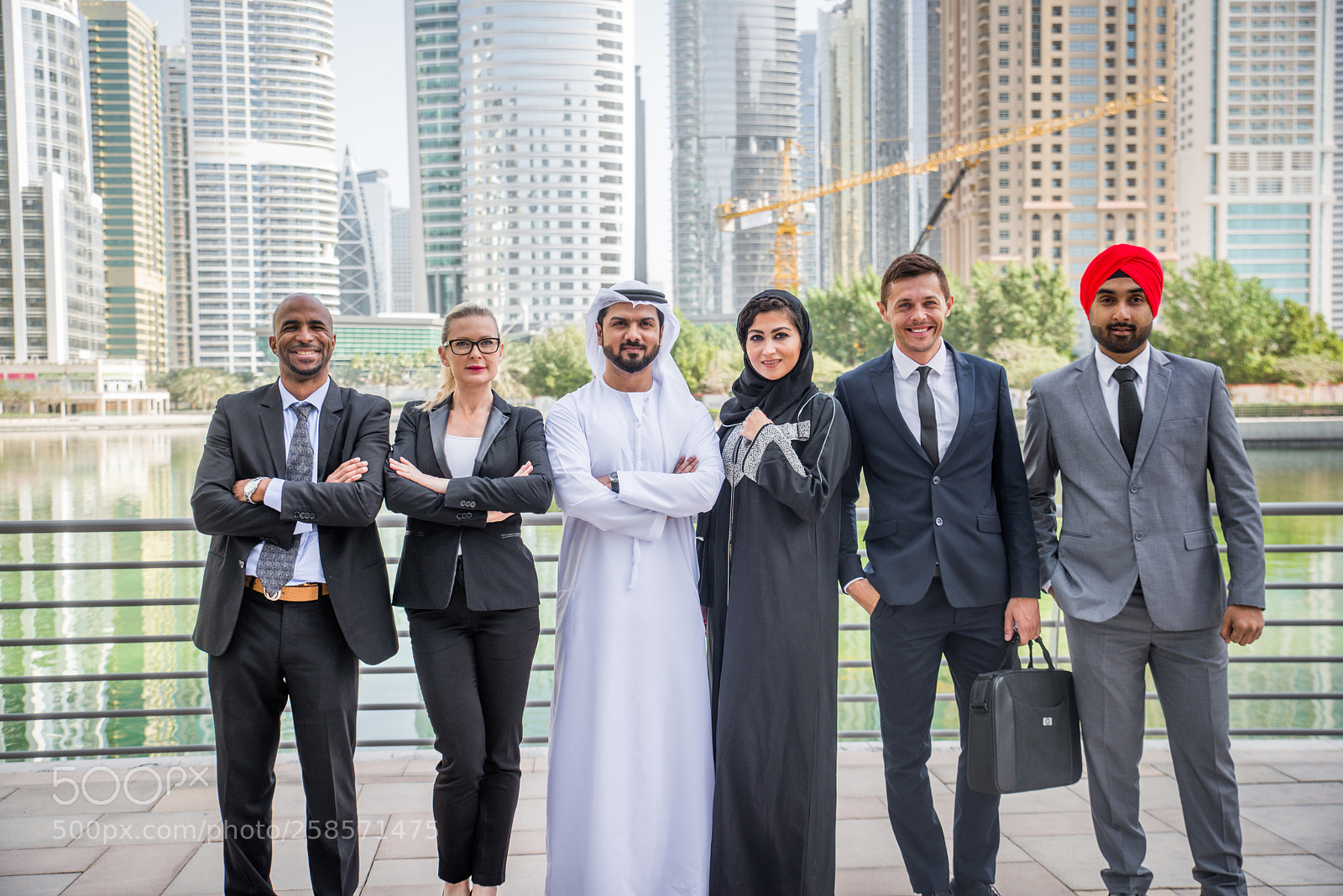 Nikon D610 sample photo. Business team in dubai photography