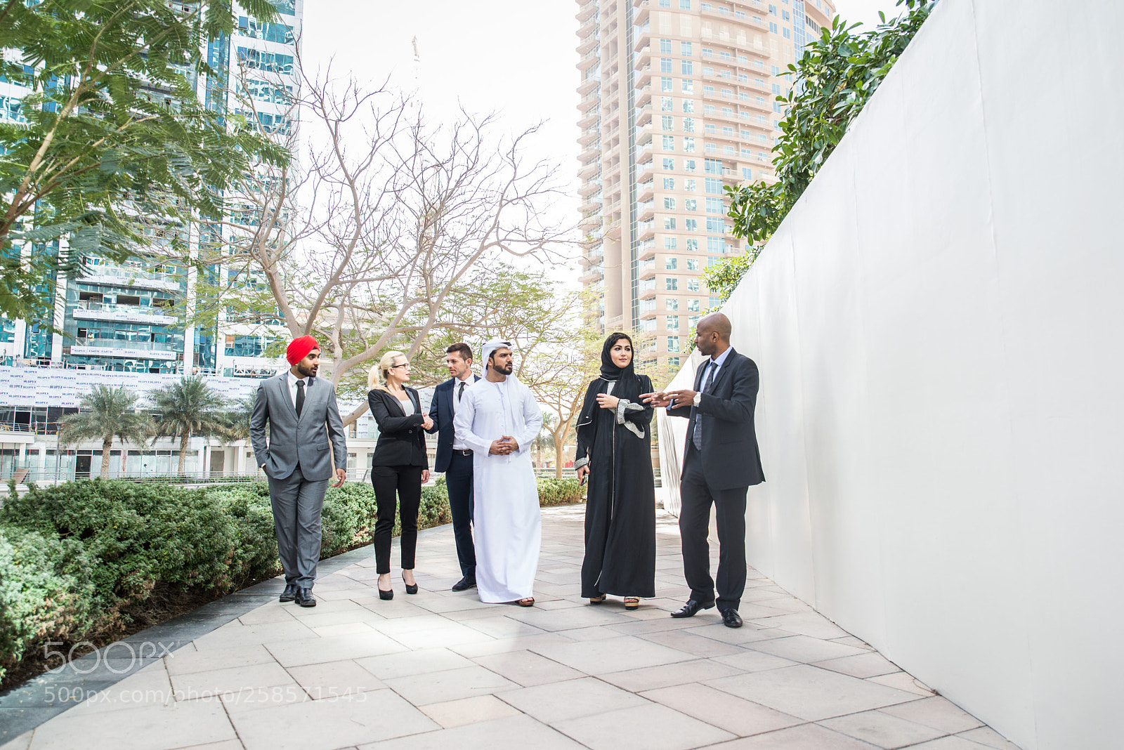 Nikon D610 sample photo. Business team in dubai photography