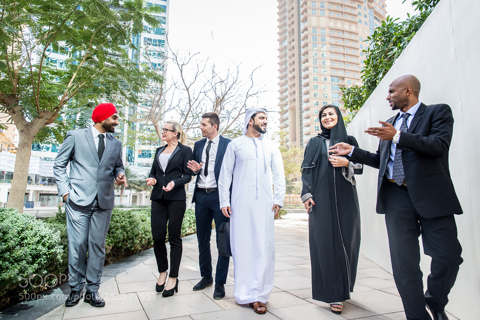 Nikon D610 sample photo. Business team in dubai photography