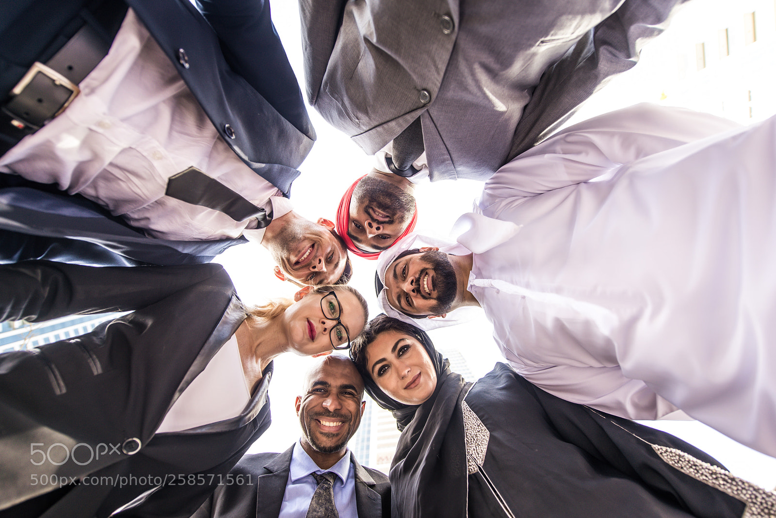 Nikon D610 sample photo. Business team in dubai photography