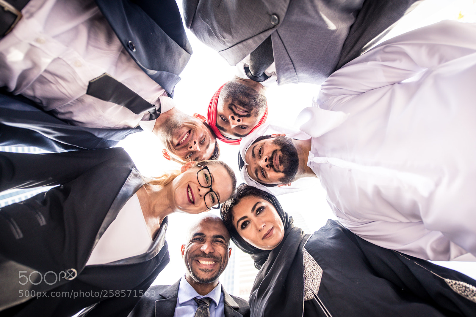 Nikon D610 sample photo. Business team in dubai photography