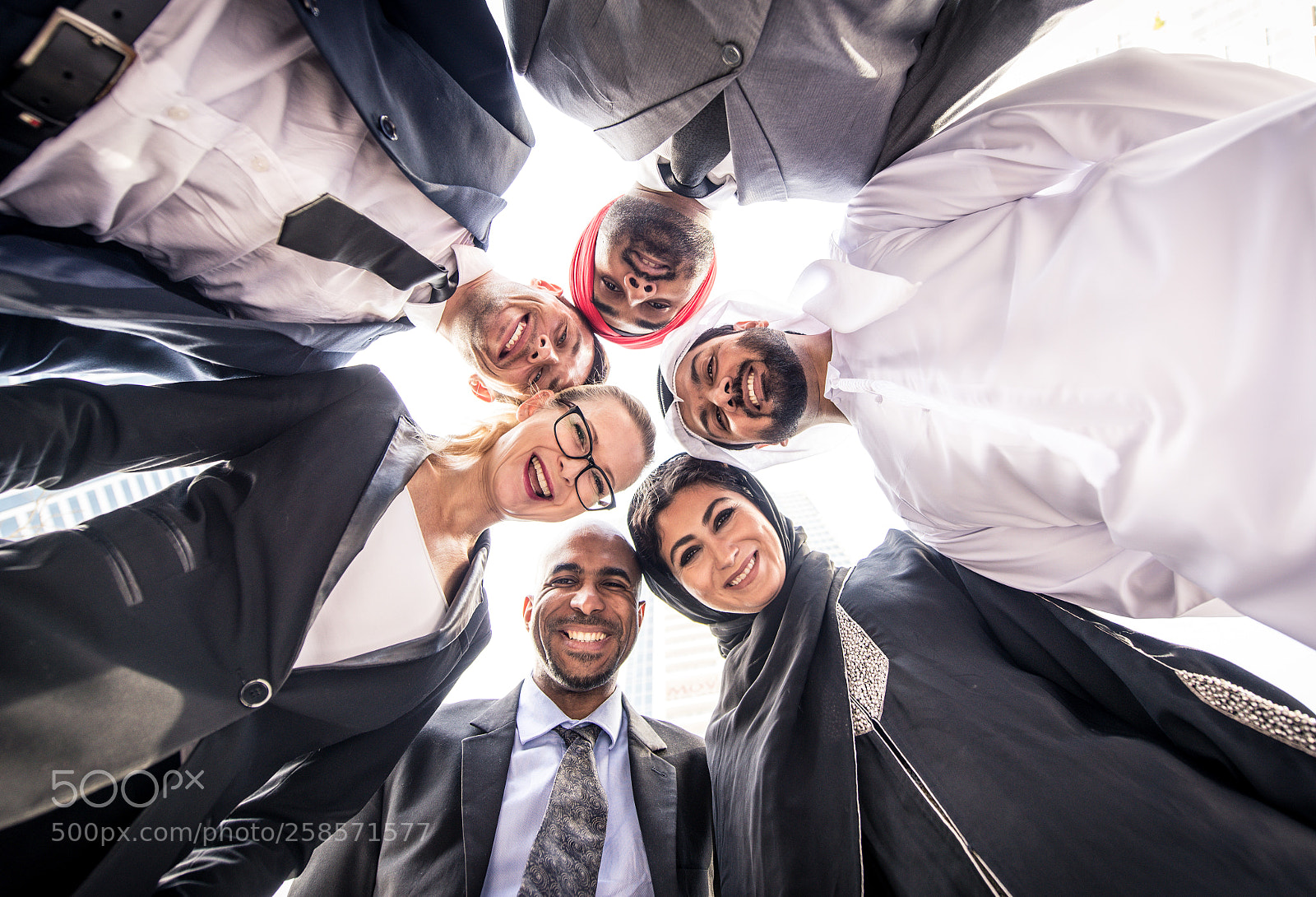 Nikon D610 sample photo. Business team in dubai photography