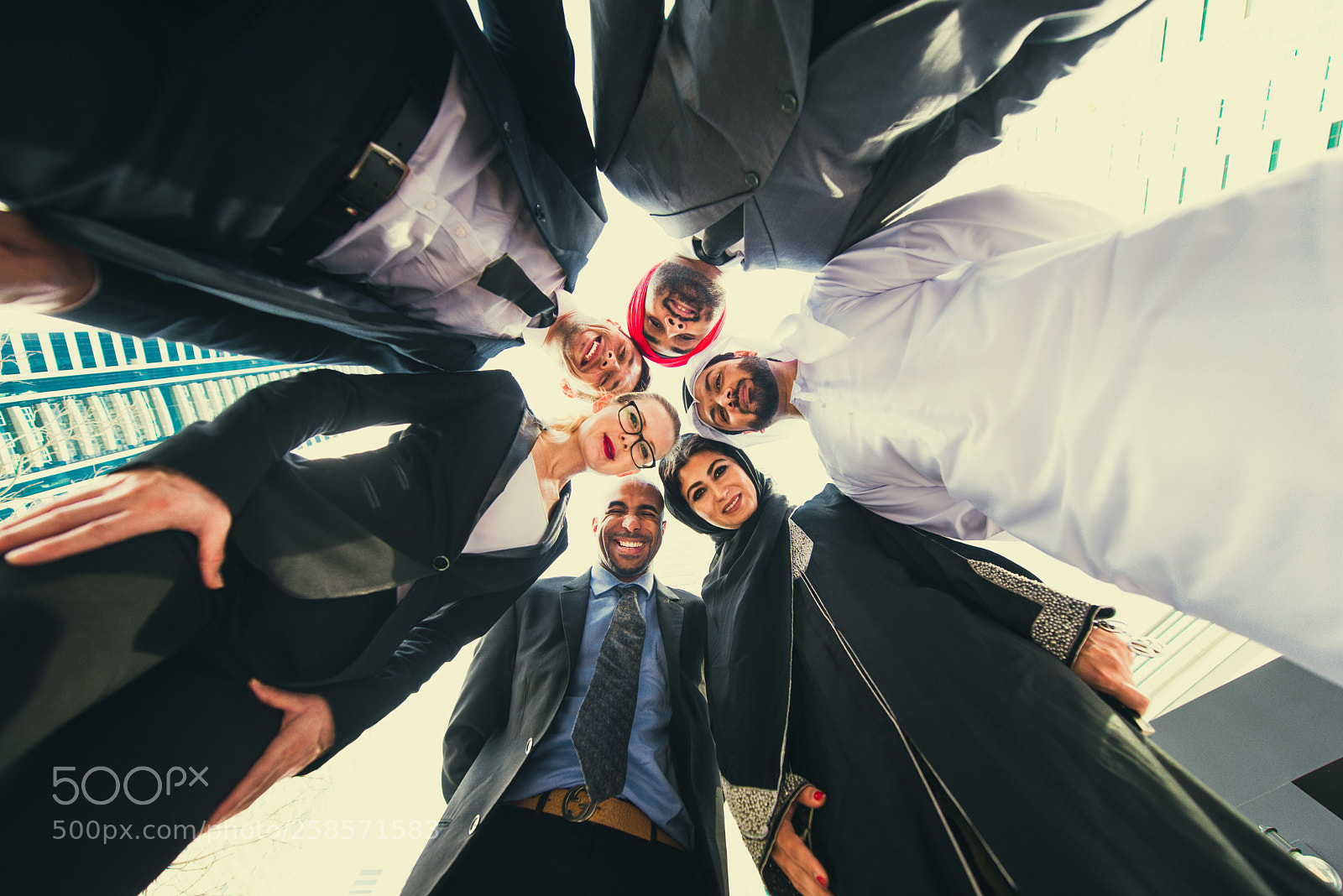 Nikon D610 sample photo. Business team in dubai photography