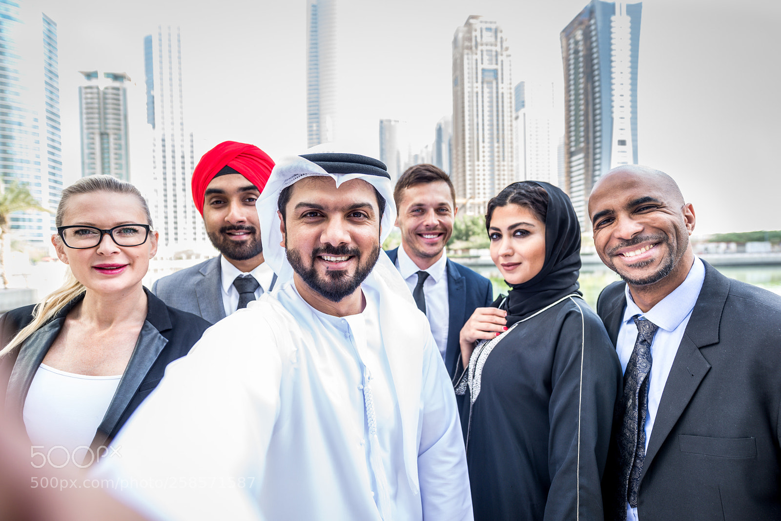 Nikon D610 sample photo. Business team in dubai photography