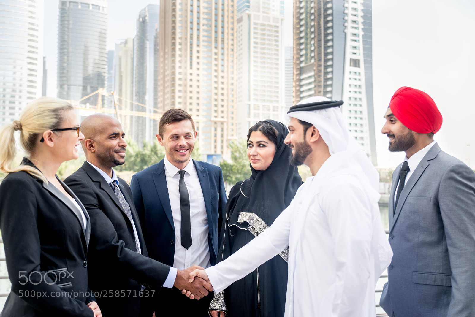 Nikon D610 sample photo. Business team in dubai photography