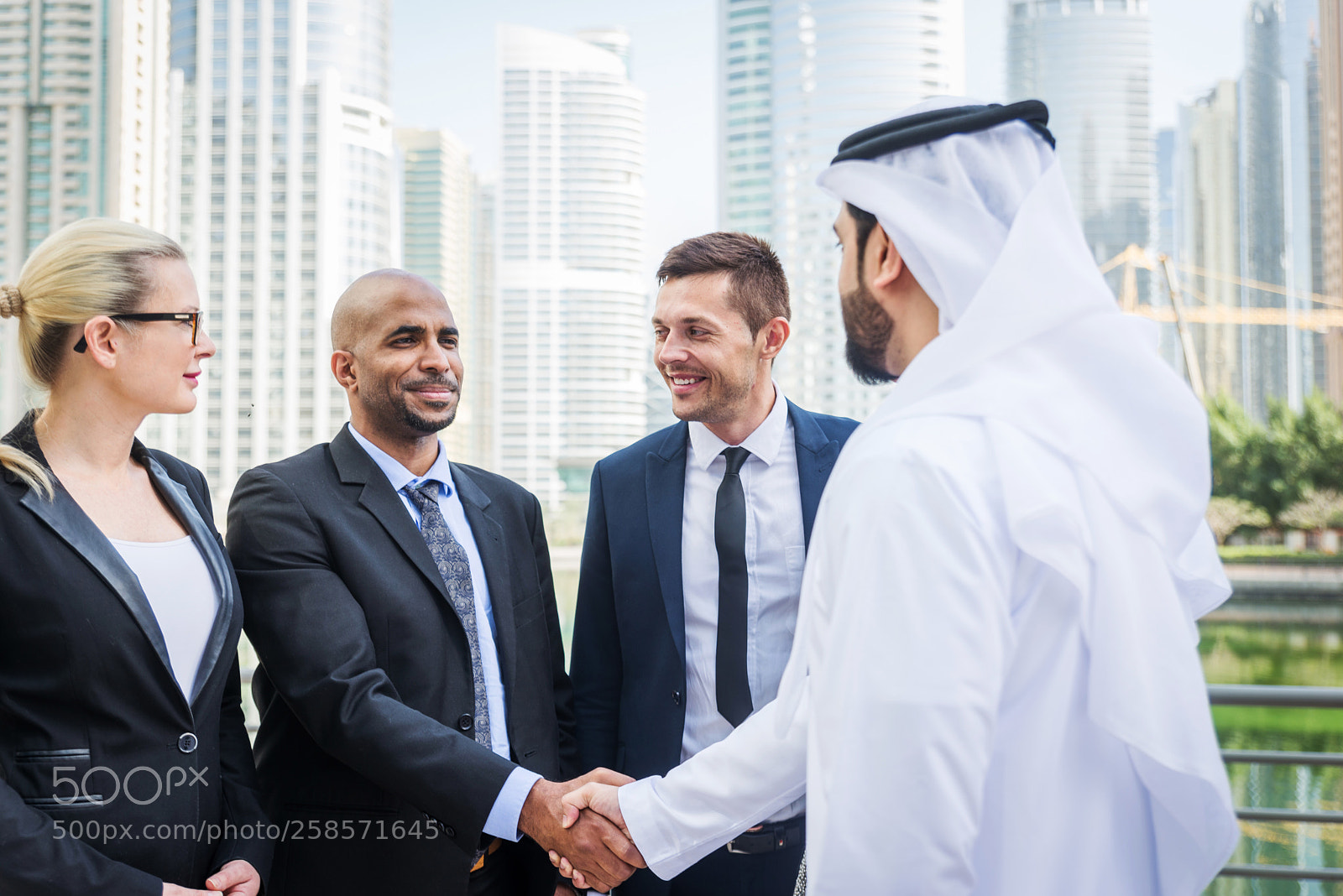Nikon D610 sample photo. Business team in dubai photography