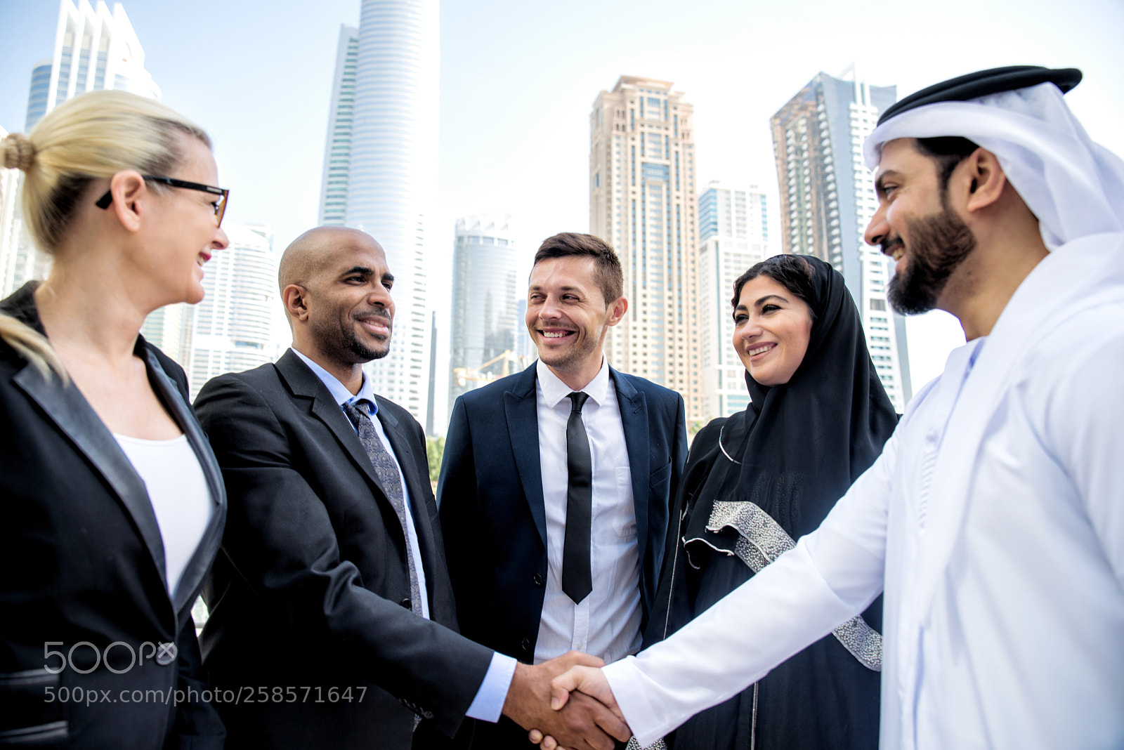Nikon D610 sample photo. Business team in dubai photography
