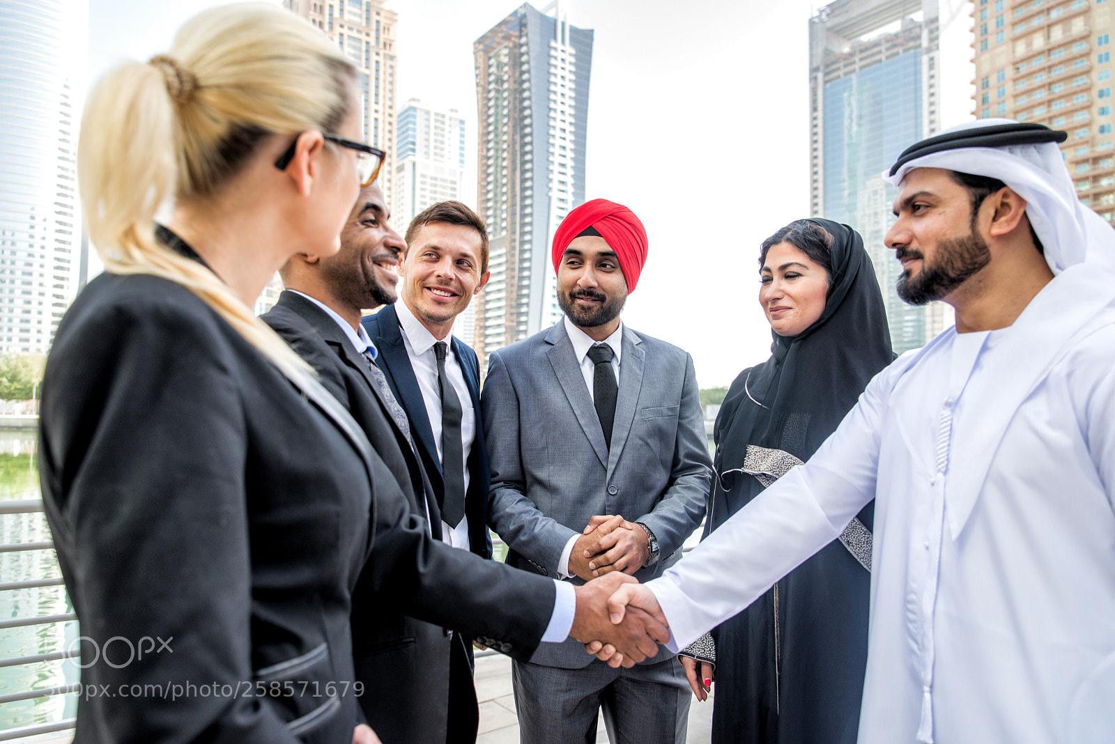 Nikon D610 sample photo. Business team in dubai photography