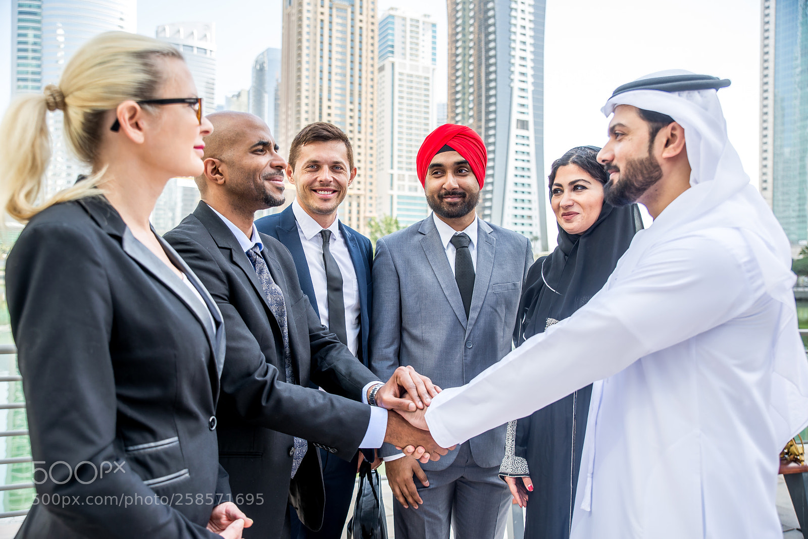 Nikon D610 sample photo. Business team in dubai photography