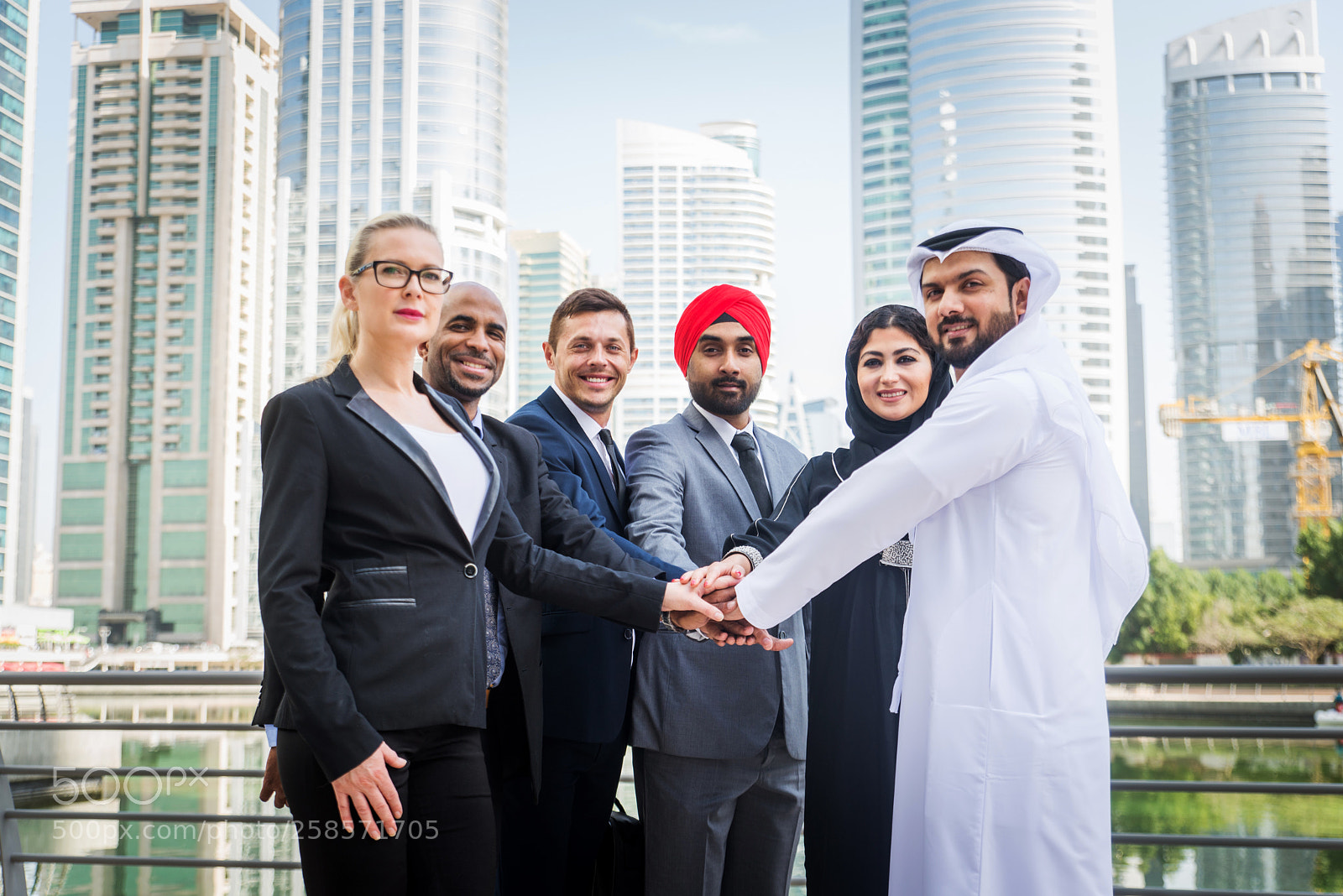 Nikon D610 sample photo. Business team in dubai photography