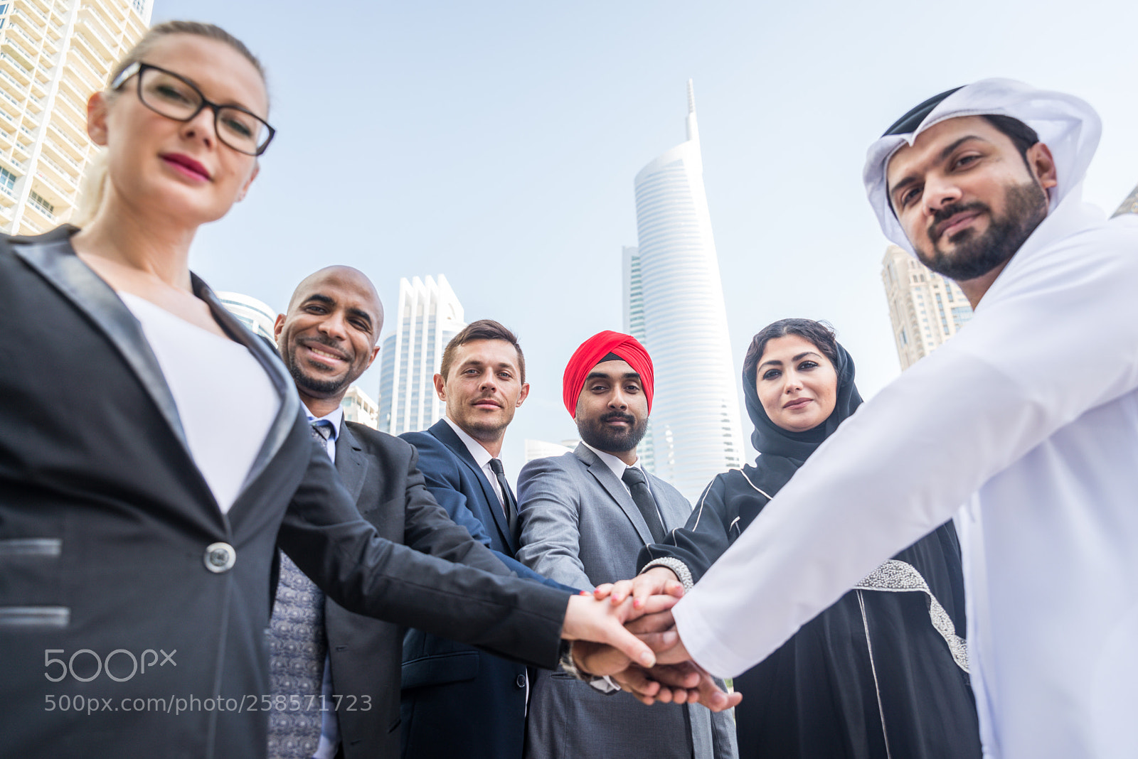 Nikon D610 sample photo. Business team in dubai photography