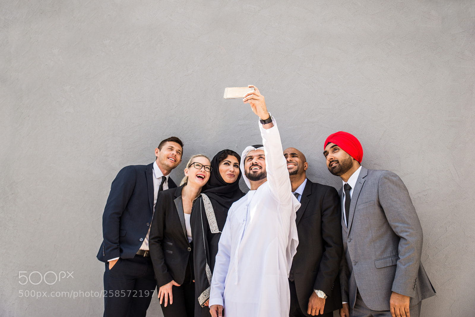 Nikon D610 sample photo. Business team in dubai photography