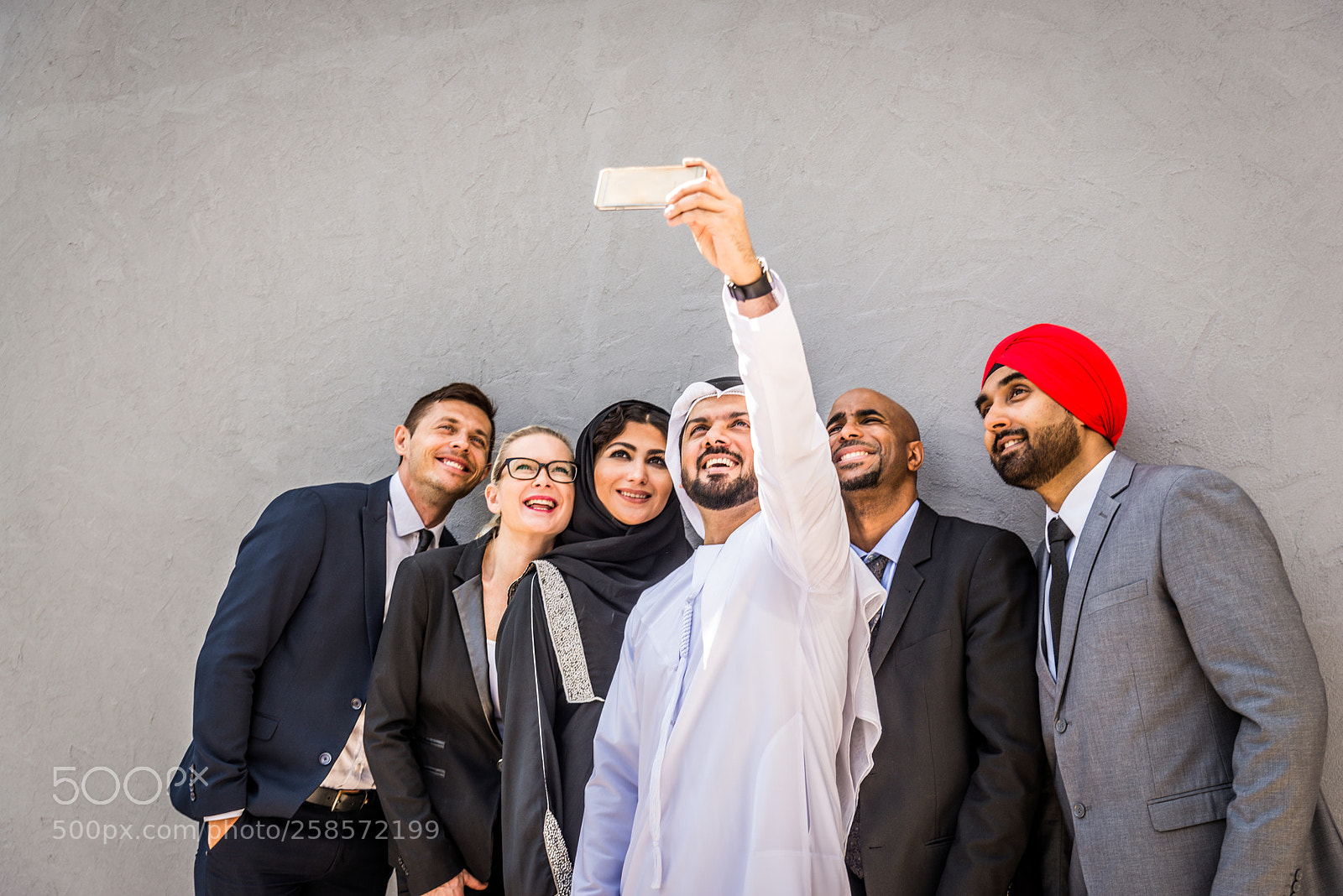 Nikon D610 sample photo. Business team in dubai photography
