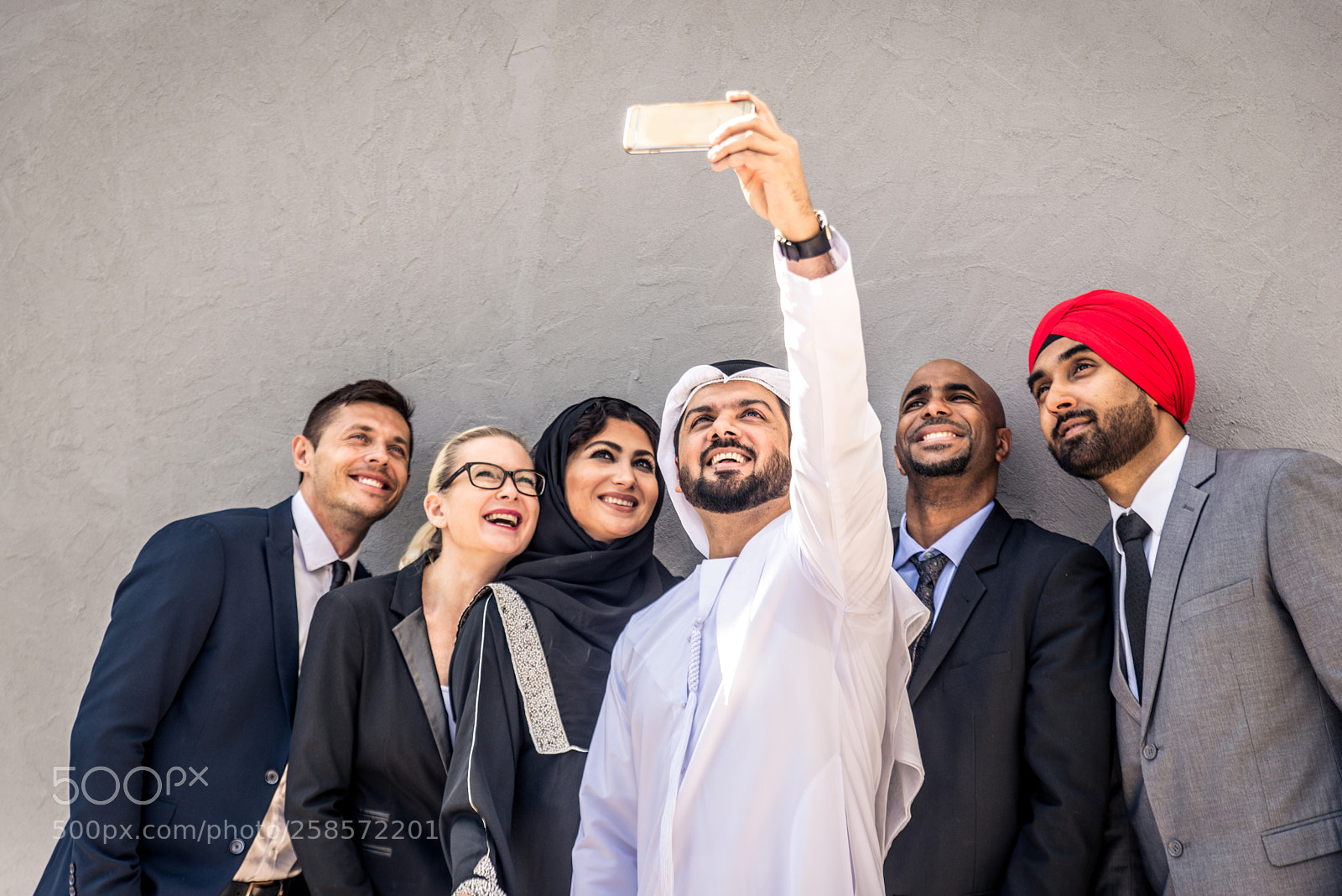 Nikon D610 sample photo. Business team in dubai photography