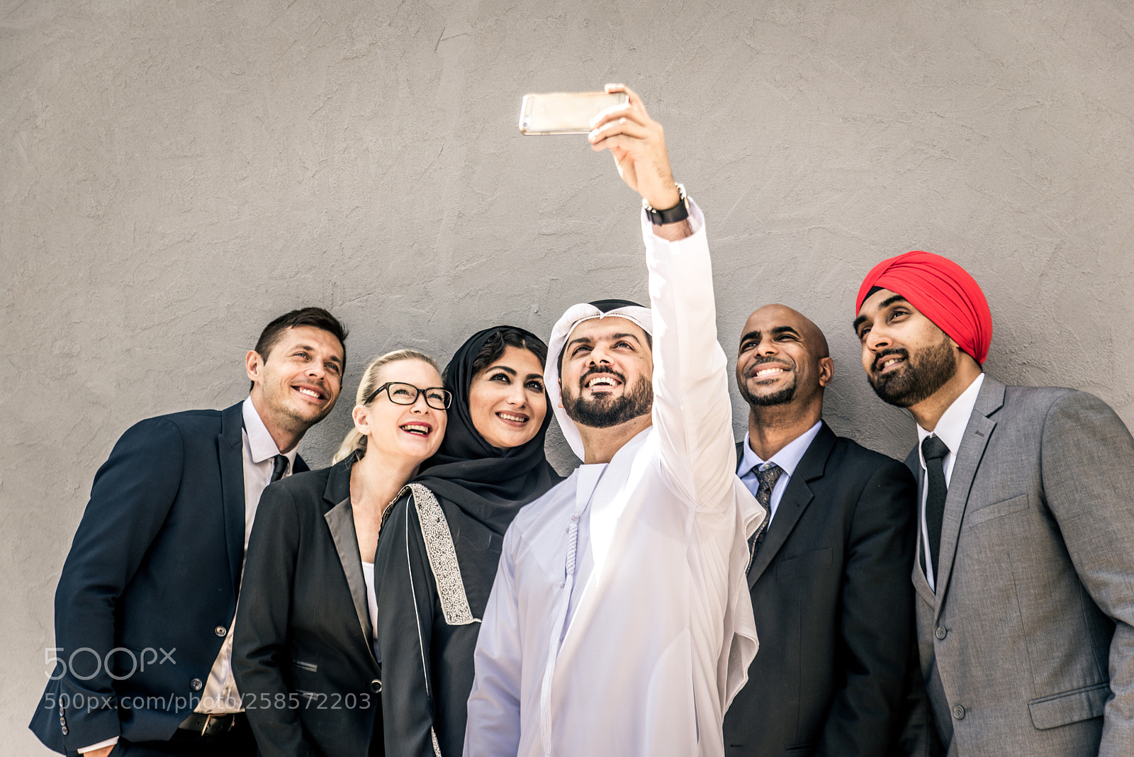 Nikon D610 sample photo. Business team in dubai photography
