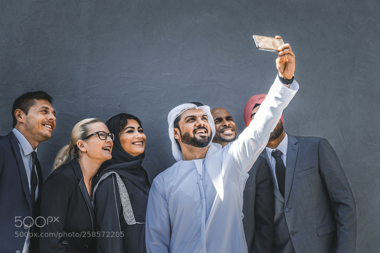 Nikon D610 sample photo. Business team in dubai photography