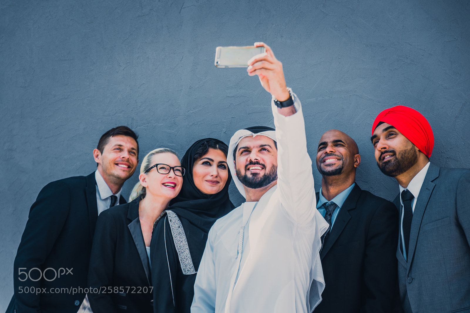 Nikon D610 sample photo. Business team in dubai photography