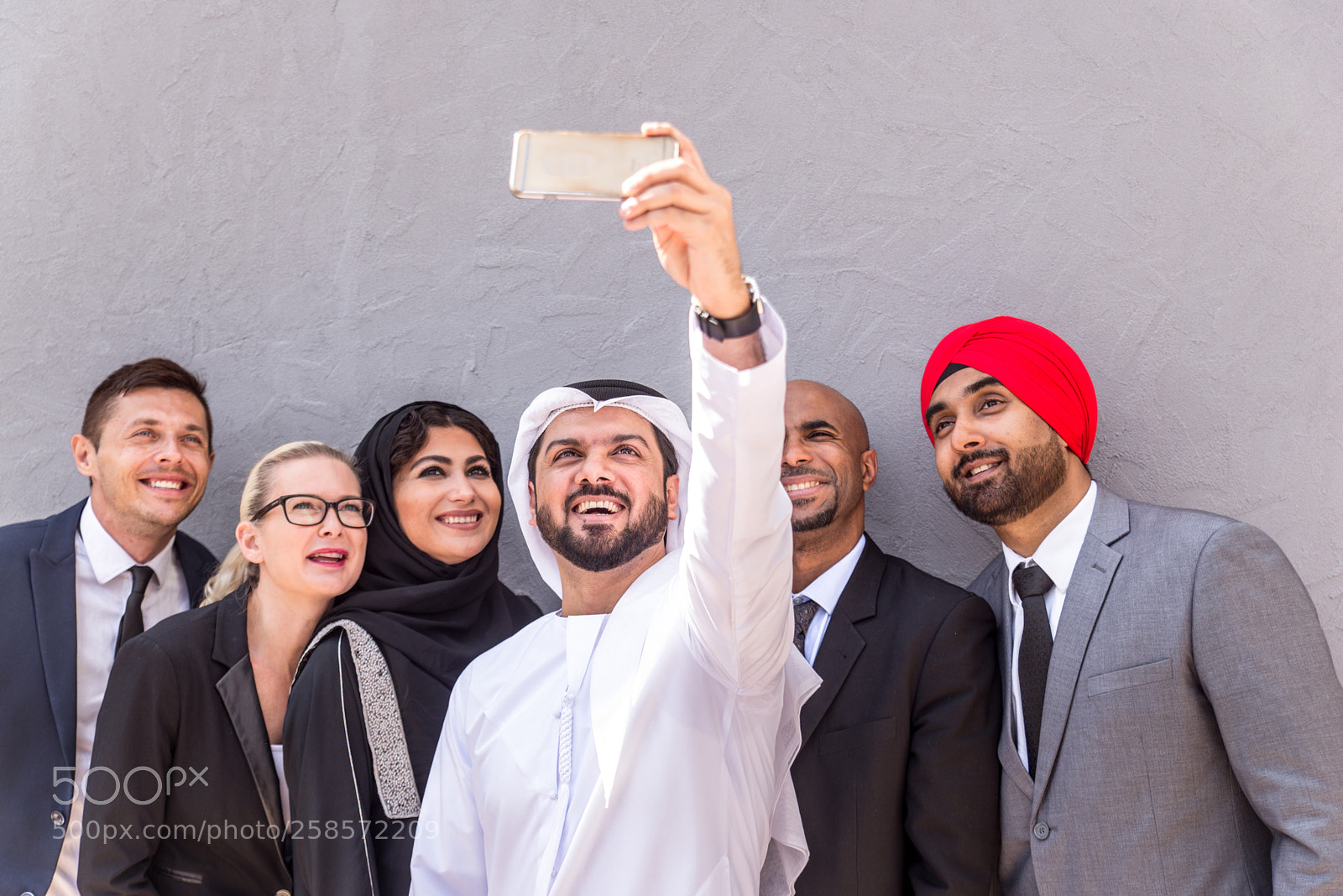 Nikon D610 sample photo. Business team in dubai photography