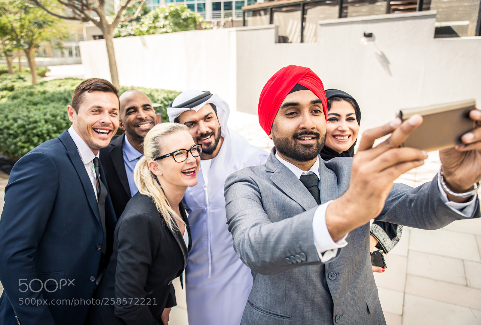 Nikon D610 sample photo. Business team in dubai photography
