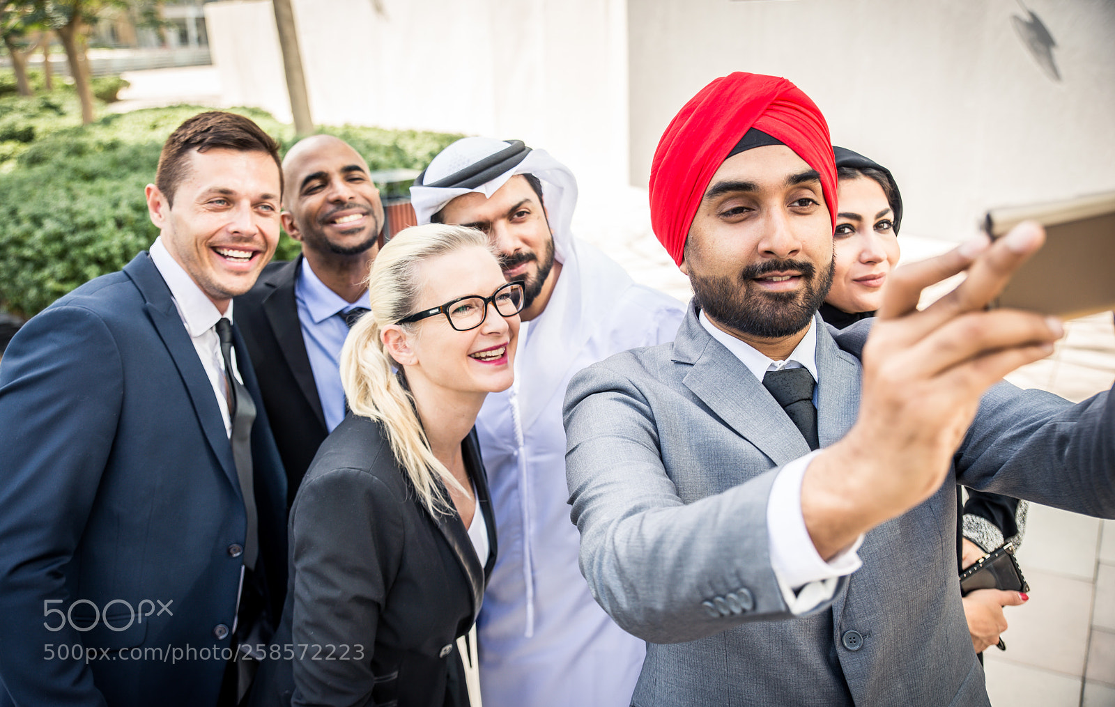 Nikon D610 sample photo. Business team in dubai photography