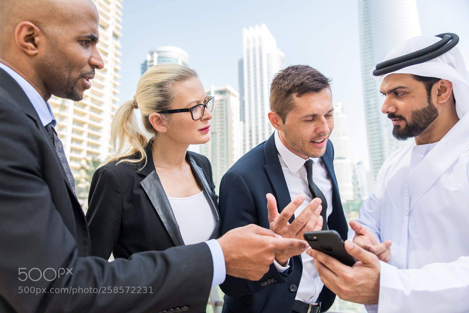 Nikon D610 sample photo. Business team in dubai photography