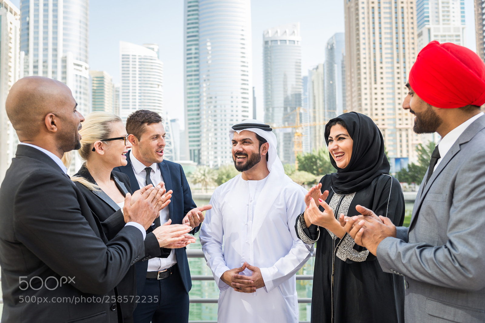 Nikon D610 sample photo. Business team in dubai photography