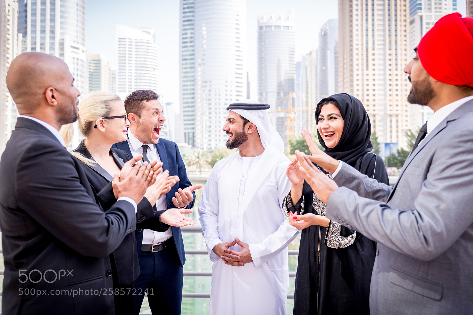 Nikon D610 sample photo. Business team in dubai photography