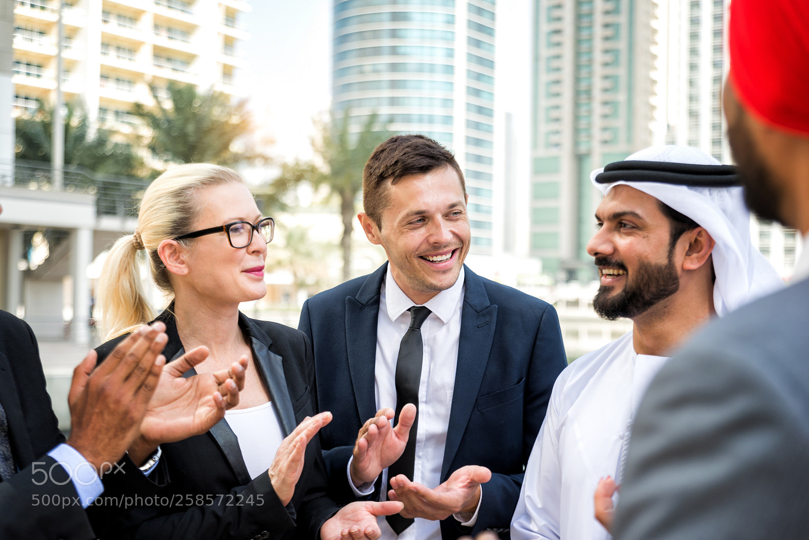 Nikon D610 sample photo. Business team in dubai photography