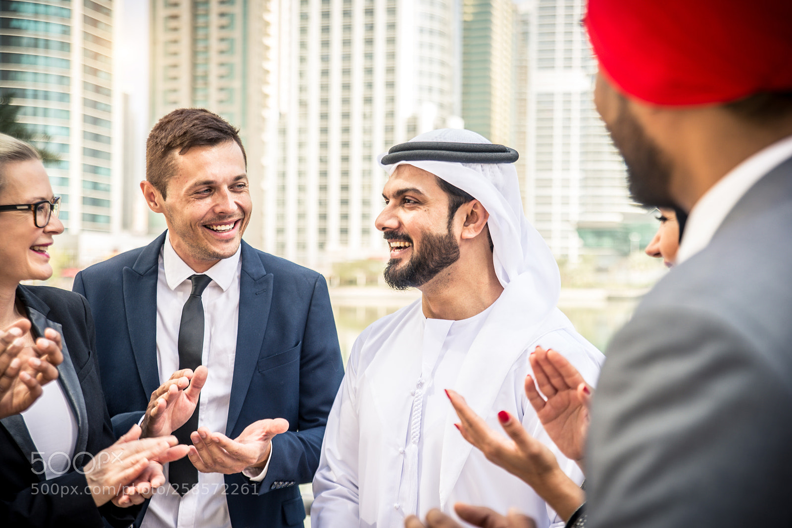 Nikon D610 sample photo. Business team in dubai photography