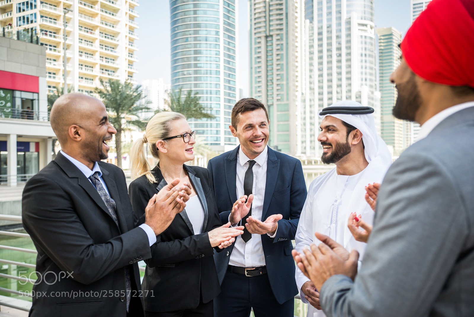 Nikon D610 sample photo. Business team in dubai photography