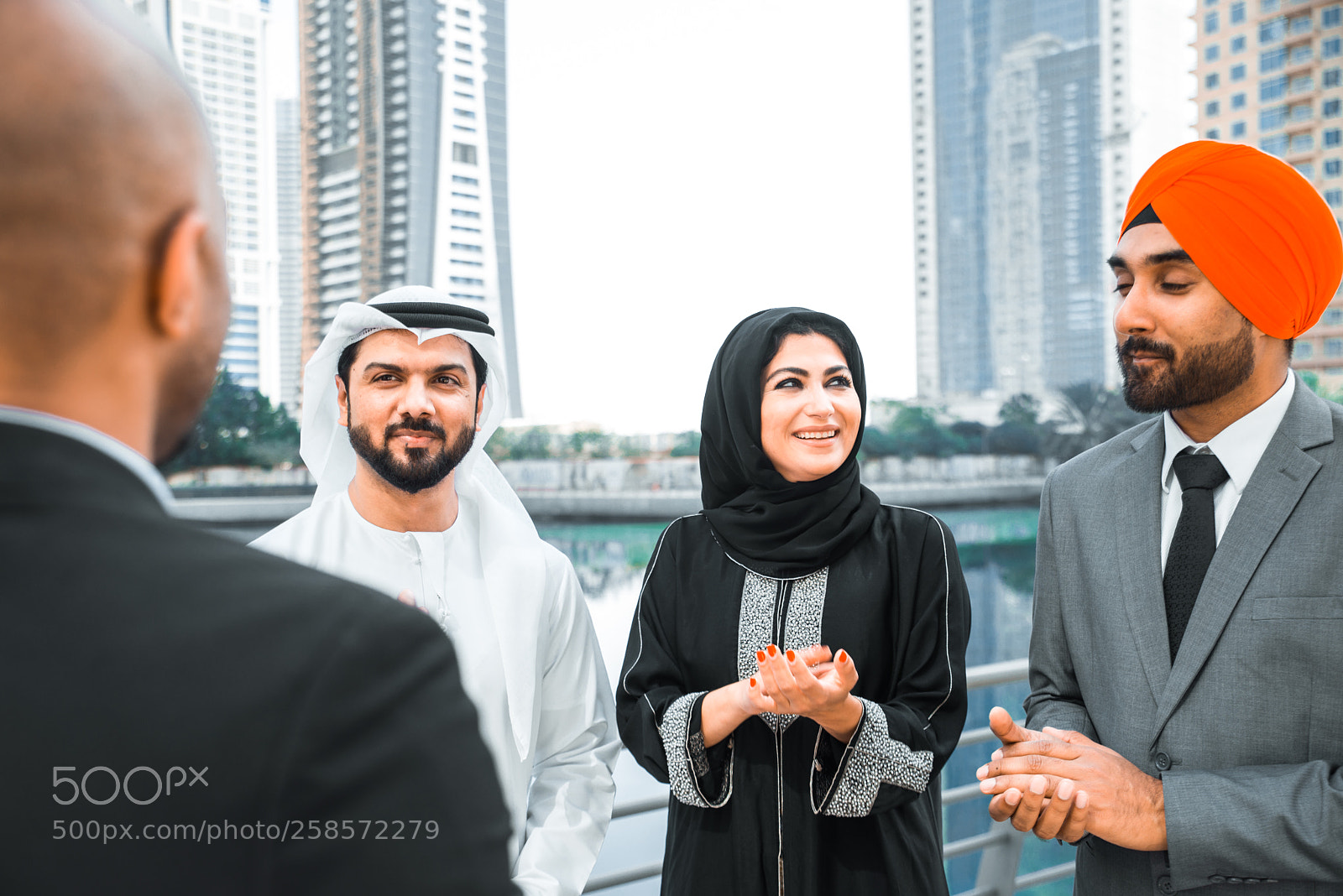 Nikon D610 sample photo. Business team in dubai photography