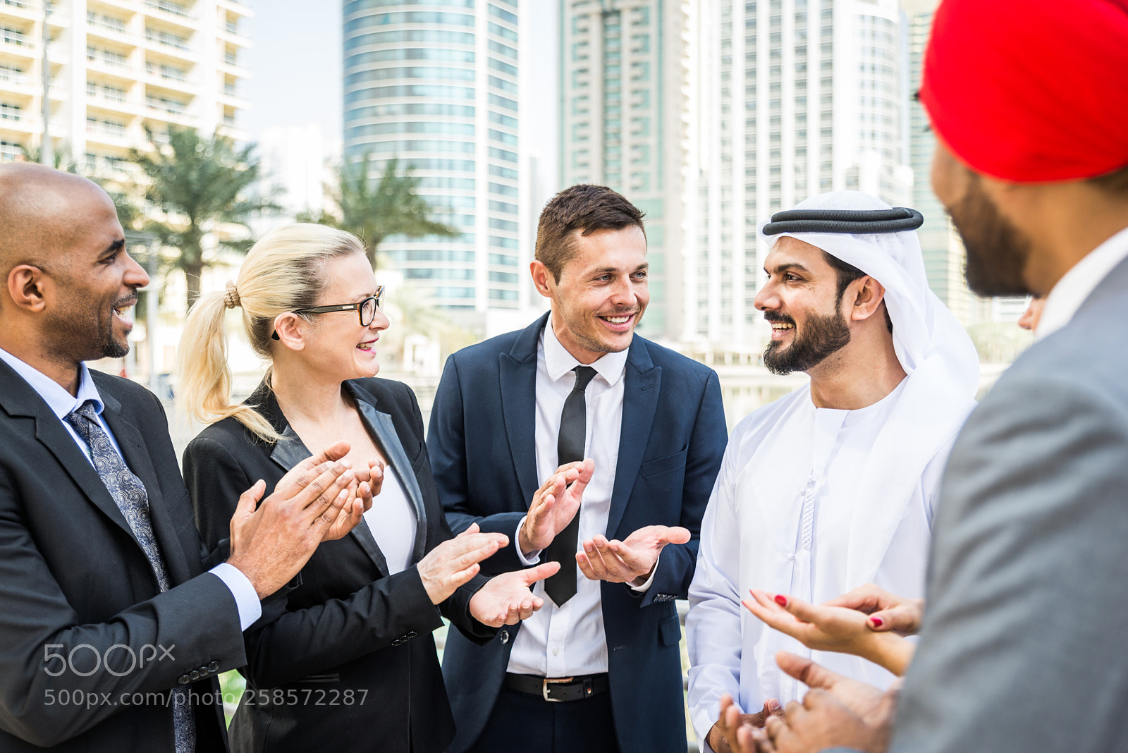 Nikon D610 sample photo. Business team in dubai photography