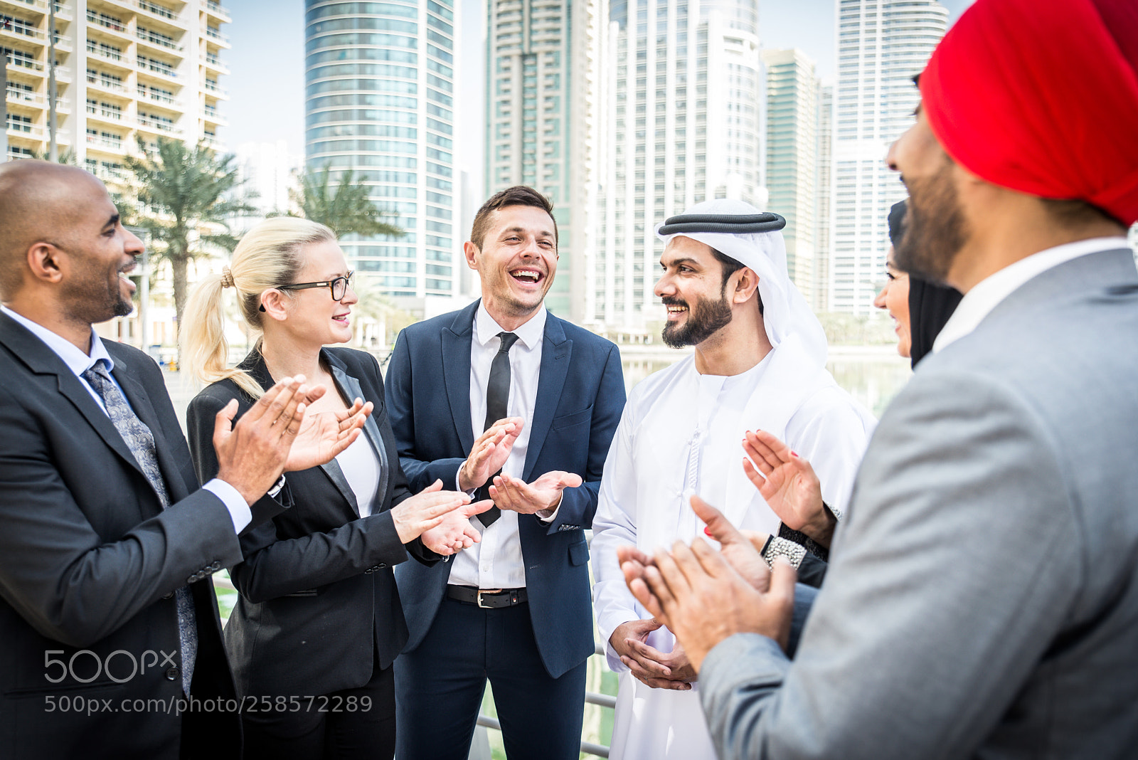 Nikon D610 sample photo. Business team in dubai photography